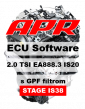 APR Stage 3 IS38 344 HP 511 Nm úprava riadiacej jednotky chiptuning Škoda Octavia 3 245 2.0 TSI s GPF filtrom pevných častíc