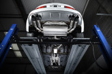 Klapkový catback výfuk Audi 8V.2 S3 2.0 TFSI s GPF Sedan/Cabrio (2019->) Milltek Sport SSXAU470 - bez rezonátora / okrúhle čierne koncovky