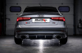 Klapkový catback výfuk Audi 8V RS3 2.5 TFSI 400HP Sedan (2017->) Milltek Sport SSXAU740 - bez rezonátora / oválne čierne koncovky