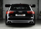 Catback výfuk Audi C7 S6 S7 4.0 TFSI (2012-2018) Milltek Sport SSXAU332 - s rezonátorom / okrúhle leštené koncovky