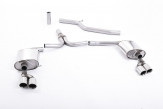 Catback výfuk AUDI A4 B8 3,0 TDI V6 Milltek Sport SSXAU271 - 4 koncovky