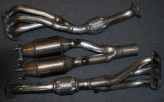 Výfukové svody Free-flow VW Golf 5 R32 3,2 VR6 Milltek Sport SSXVW121 - s katalyzátory