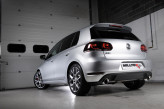 Catback výfuk RACE VW Golf 6 GTI Edition 35 2.0 TFSI 235HP (2009-2014) Milltek Sport SSXVW177 - bez rezonátora / okrúhle leštené koncovky