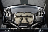 Klapkový catback výfuk Audi C7 S6 S7 4.0 TFSI (2012-2018) Milltek Sport SSXAU444 - s rezonátorom / okrúhle leštené koncovky