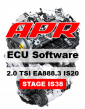 APR Stage 3 IS38 386 HP 550 Nm úprava riadiacej jednotky chiptuning VW Golf 7 GTI Performance 2.0 TSI