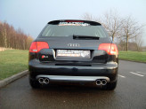 Catback výfuk Audi B7 S4 4.2 MPI (2004-2009) Milltek Sport SSXAU048 - bez rezonátora / jet leštené koncovky