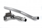 Milltek Sport Downpipe 1. diel výfuku AWD VW Golf 7 R AUDI S3 8V - s HJS športovým katalyzátorom na Milltek catback