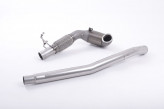 Milltek Sport Downpipe 1. diel výfuku AUDI TTS 8S - s HJS športovým katalyzátorom na sériový catback