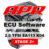 APR Stage 2+ 362 HP 503 Nm úprava riadiacej jednotky chiptuning AUDI S3 8P TTS 8J A1 Quattro 2.0 TFSI - S APR 1. dielom výfuku