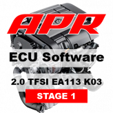 APR Stage 1 251 HP 400 Nm úprava riadiacej jednotky chiptuning AUDI A3 8P TT 8J 2.0 TFSI