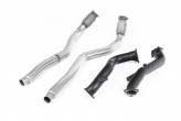 Milltek Sport Downpipe 1. diel výfuku AUDI S6 S7 C7 RS6 RS7 C7 - bez katalyzátora na sériový catback