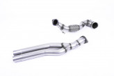 Milltek Sport Downpipe 1. diel výfuku AUDI TTRS 8S RS3 8V - bez katalyzátora