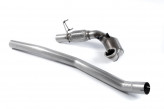 Milltek Sport Downpipe 1. diel výfuku FWD ŠKODA Octavia III RS SEAT Leon ST Cupra 5F - s HJS športovým katalyzátorom na Milltek catback