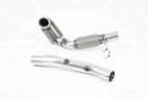 Milltek Sport Downpipe 1. diel výfuku FWD ŠKODA Octavia III RS VW Golf 7 GTI TCR Performance SEAT Leon Cupra 5F s GPF - s HJS športovým katalyzátorom a bez GPF na Milltek catback