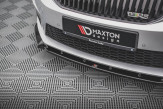 Maxton Design spoiler predného nárazníka ŠKODA Octavia III RS pred FL Ver.3 - carbon look