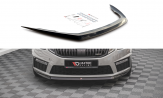 Maxton Design spoiler predného nárazníka ŠKODA Octavia III RS po FL Ver.1 - carbon look