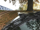 Maxton Design predĺženie strešného spoilera ŠKODA Octavia III RS pred/po FL kombi - čierny lesklý