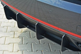 Maxton Design difúzor zadného nárazníka ŠKODA Octavia III RS pred/po FL liftback/kombi - bez povrchovej úpravy