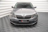 Maxton Design spoiler predného nárazníka ŠKODA Octavia III po FL Ver.2 - carbon look 