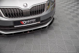 Maxton Design spoiler predného nárazníka ŠKODA Octavia III po FL Ver.2 - carbon look 