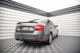 Maxton Design bočné spoilery zadného nárazníka ŠKODA Octavia III po FL - carbon look