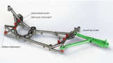 Verkline predné priečne trubkové ramená (s modifikovanou kinematikou) MQB - ŠKODA Octavia III RS, VW Golf 7 R GTI Performance, AUDI A3 S3 8V, SEAT Leon 5F Cupra FR 