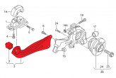 Verkline Anti-squat zadné nastaviteľné pozdĺžne ramená MQB - ŠKODA Octavia III RS, VW Golf 7 R GTI Performance, AUDI A3 S3 8V, SEAT Leon 5F Cupra FR 