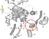 OEM elektrický Wastegate regulátor turbodúchadla IHI IS38