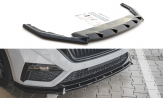 Maxton Design spoiler predného nárazníka ŠKODA Octavia IV RS Ver.1 - carbon look