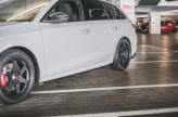 Maxton Design bočné prahové lišty ŠKODA Octavia IV RS Ver.1 - čierny lesklý