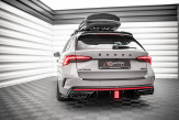 Maxton Design spoiler zadného nárazníka ŠKODA Octavia IV RS - čierny lesklý