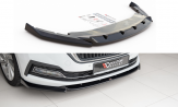 Maxton Design spoiler predného nárazníka ŠKODA Octavia IV kombi / liftback Ver.1 - čierny lesklý