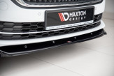 Maxton Design spoiler predného nárazníka ŠKODA Octavia IV kombi / liftback Ver.1 - čierny lesklý