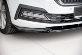 Maxton Design spoiler predného nárazníka ŠKODA Octavia IV kombi / liftback Ver.1 - carbon look