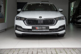 Maxton Design spoiler predného nárazníka ŠKODA Octavia IV kombi / liftback Ver.2 - čierny lesklý