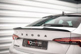 Maxton Design predĺženie strešného spoilera ŠKODA Octavia IV liftback - carbon look