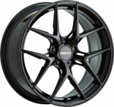 MOTEC hliníkové disky MCR4-Ultimate 19x8.5 ET45 5/112 Ø66.5 - Čierna lesklá 