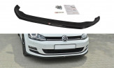 Maxton Design spoiler predného nárazníka VW Golf VII - carbon look