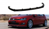 Maxton Design spoiler predného nárazníka VW Golf VII pre SPORT PACK - carbon look