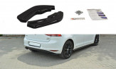 Maxton Design bočné spoilery zadného nárazníka VW Golf VII - carbon look