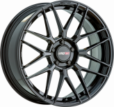 MOTEC hliníkové disky MCR3-Hyper Mesh 19x8.5 ET45 5/112 Ø66.5 - Čierna lesklá 