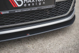 Maxton Design spoiler predného nárazníka RACING DURABILITY VW Golf VII GTI - čierny