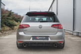 Maxton Design difúzor zadného nárazníka RACING DURABILITY VW Golf VII GTI Ver.1 - čierny