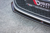 Maxton Design spoiler predného nárazníka VW Golf VII GTI Ver.2 - čierny lesklý