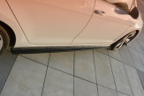 Maxton Design bočné prahové lišty (široké) VW Golf VII GTI pred/po FL - čierny lesklý