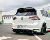 Maxton Design spoiler zadného nárazníka VW Golf VII GTI CLUBSPORT - carbon look