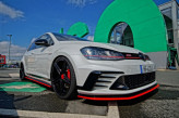 Maxton Design bočné prahové lišty VW Golf VII GTI CLUBSPORT - čierny lesklý