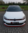 Maxton Design spoiler predného nárazníka VW Golf VII GTI CLUBSPORT - červený