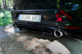 Maxton Design difúzor zadného nárazníka VW Golf VII GTI CLUBSPORT - čierny 