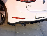 Maxton Design bočné spoilery zadného nárazníka VW Golf VII GTI po FL - čierny lesklý